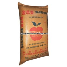Cina 50kg Woven Polypropylene Sacks Animal Feed Bags dengan Customized Printing 25kg ~ 50kg pemasok