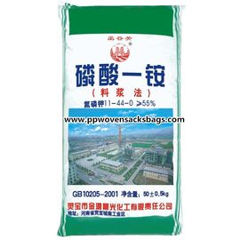 Cina Customized Printed PP Woven Fertilizer Packaging Bags untuk Packing Monoammonium pemasok