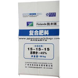 Cina Polypropylene White PP Woven Bags for Packing Chemicals , Rice , Sugar , Wheat 25kg ~ 50kg pemasok