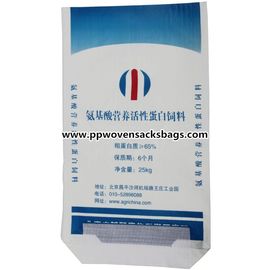 Cina Printed Polypropylene Protein Feed Multiwall Paper Bags Wholesale untuk Kemasan Semen pemasok