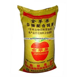 Cina Tahan Lama Flexo Printed Animal Feed Bags, Pupuk Tas PP Bag untuk Benih atau Bahan Kimia pemasok