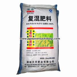 Cina Daur Ulang PP Woven Chemical Compound Fertilizer Packaging Bags untuk Benih / Umpan / Semen pemasok