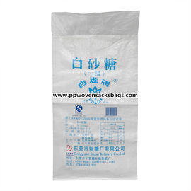 Cina Grosir Tahan Lama Sugar Packing Bags / Virgin PP Woven Flour Bags dengan PE Liner pemasok