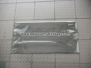 Cina Food Grade Perak Aluminium Foil Kemasan Tas Stand Up kantong dengan Kustom Percetakan pemasok
