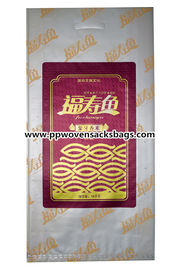 Cina Transparent PP Woven BOPP Laminated Bags with Handle for Rice pemasok